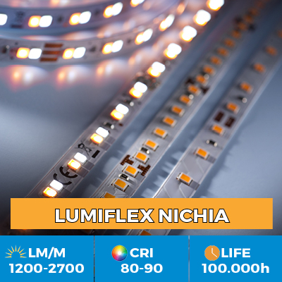 Benzi Profesionale LED Nichia, pana la 2700 lm/m, 5 ani garantie